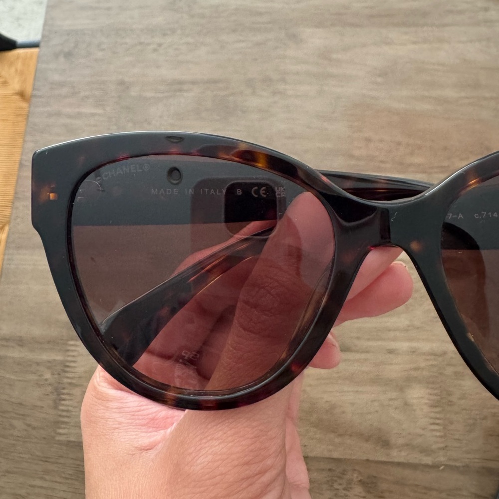 Chanel Oversized Cat Eye Sunglasses - Picture 12 of 14